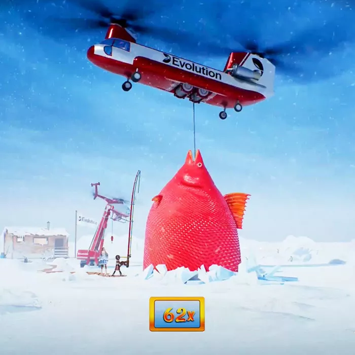 ice fishing casino